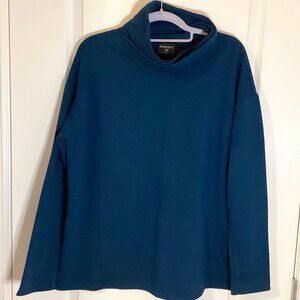 32 Degrees Heat Women's Sweatshirt Funnel Neck Long Sleeves Fleece Size L Soft